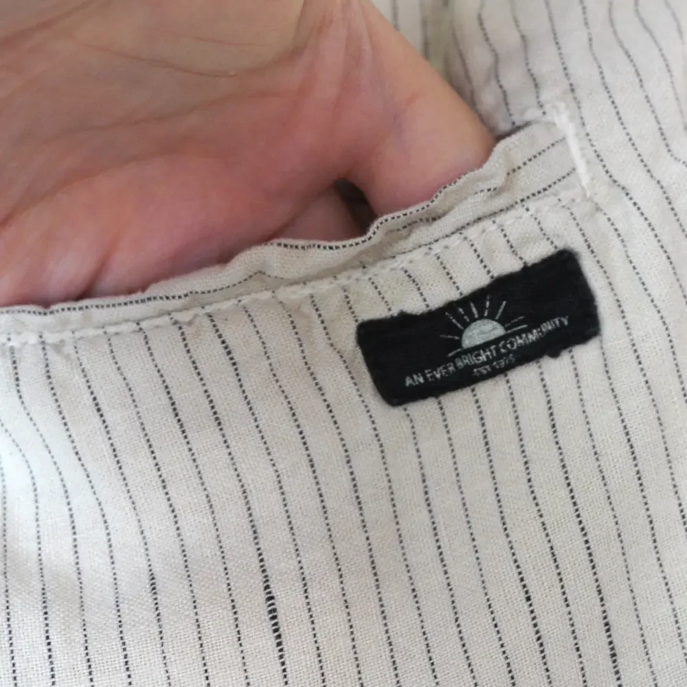 Zara Kids Boys‎ Linen Blend Striped Shorts Size 11/12 Tan Beachy Vacation Travel